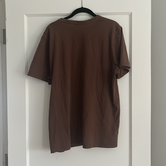 A.P.C. brown logo t-shirt - XL - Picture 6 of 7